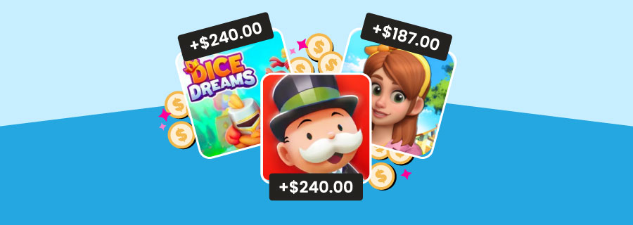 Super+: Play games and take home an extra $100/day*!